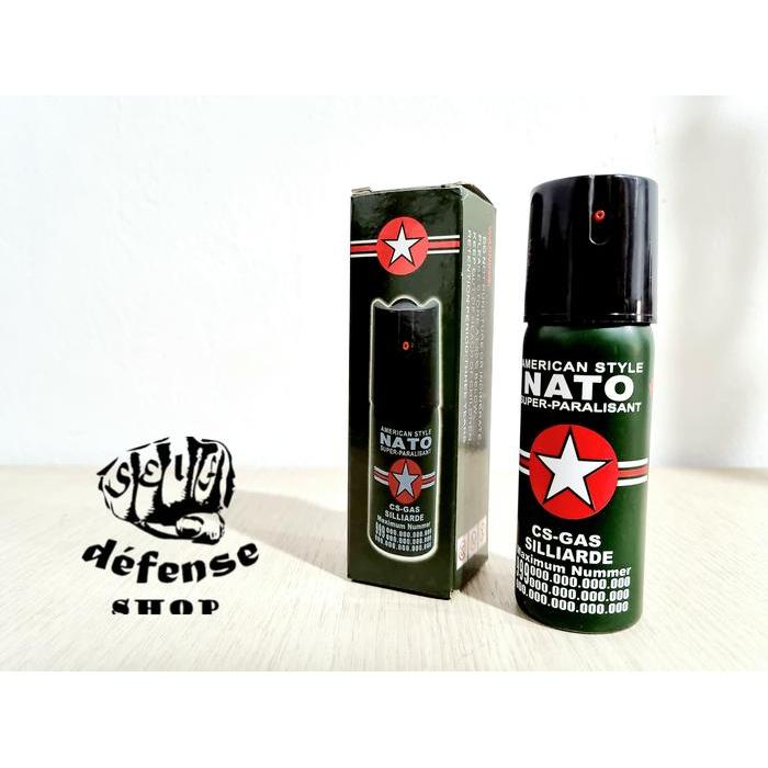 Pepper Spray Nato Germany 60ml Semprotan Merica Gas Air Mata