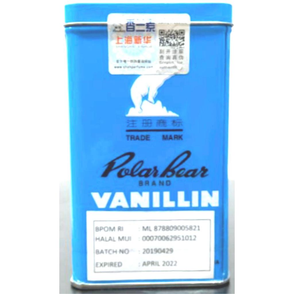 POLAR BEAR VANILLIN CRYSTAL - VANILLA BUBUK - VANILI REPACK 50GR