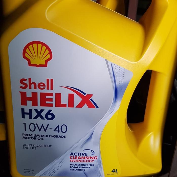 Oli Shell Helix Hx6 Original Sae 10W 40 Original