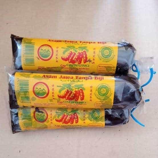 "New" Asem Jawa Tanpa Biji Cap Gunung / Asam jawa Tanpa Biji Cap Gunung 150gr / Asam Jawa / Asem