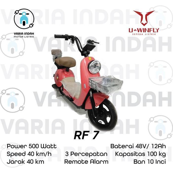 Cuci Gudang Sepeda Listrik Uwinfly RF7