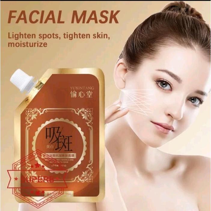 MEETFACE Masker Wajah Menghilangkan Bintik-Bintik Topeng Koyak Anti Penuaan & Kedut Kolagen 100%