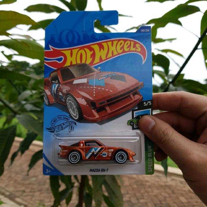 HOTWHEELS HOT WHEELS SUPER TREASURE HUNT THS STH TH$ MAZDA RX-7 BAN KARET TOY