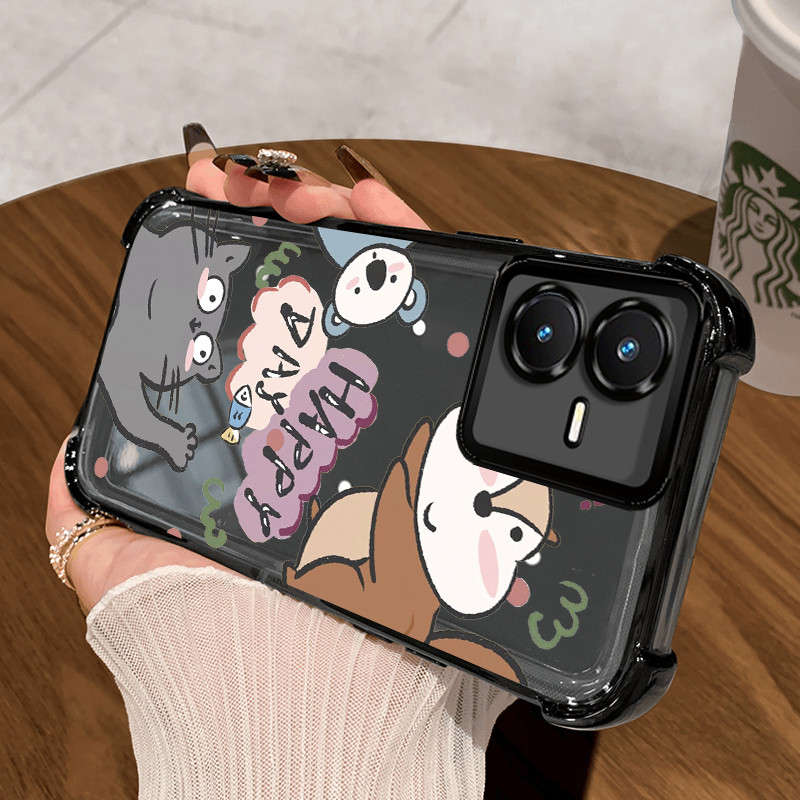 Casing Hp Untuk VIVO Y22 Y22s Case Casing HP Softcase Ponsel Soft Shell dengan Empat sudut anti jatu