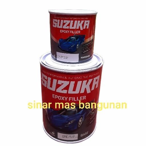 SET FILLER EPOXY SUZUKA KEMASAN 1KG,CAT ANTI KARAT - PAINT CAR