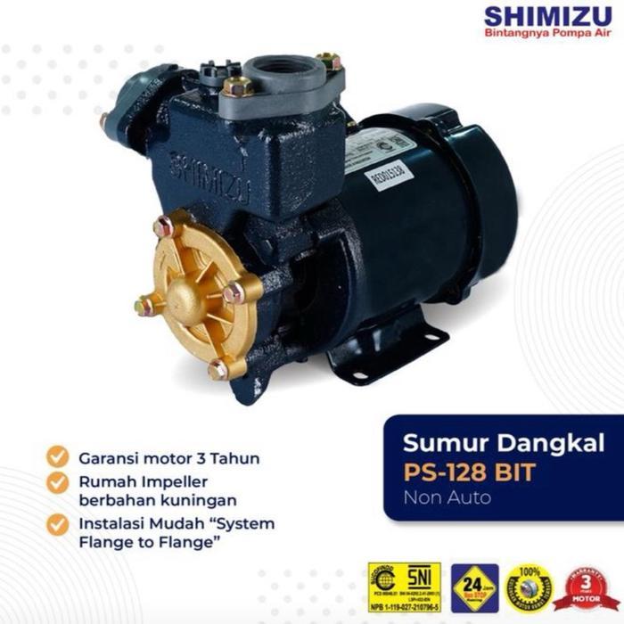 Pompa Shimizu 116BIT Pompa Air Shimizu PS-116BIT 116 BIT 128BIT PS128BIT Water Pump
