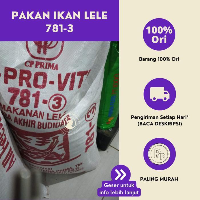 Pakan Lele Besar 781-3 1 Kg