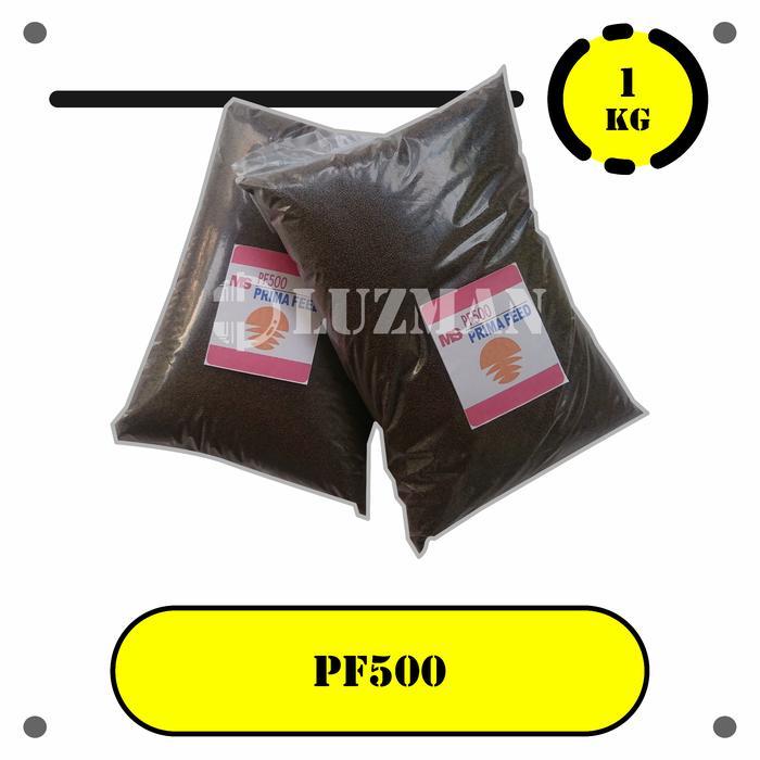 Pelet PF500 PF1000 - 1 KG Pakan Benih Ikan Burayak Ikan Lele Nila Konsumsi Air Tawar