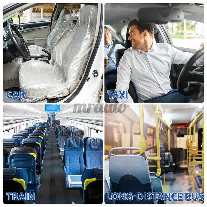 Sarung jok mobil plastik / Cover jok mobil universal