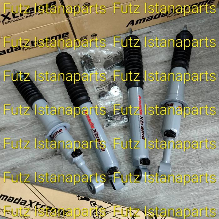 Paket Shockbreaker Amada Xtreme Adjustable Fortuner Depan Belakang