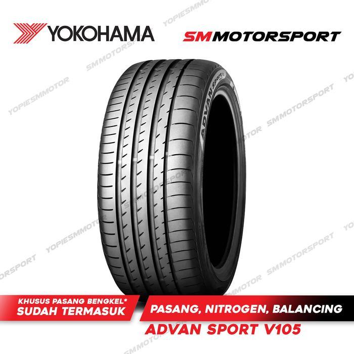 Yokohama ADVAN Sport V105 295 30 R22 22 103Y Ban Mobil - PASANG BENGKEL