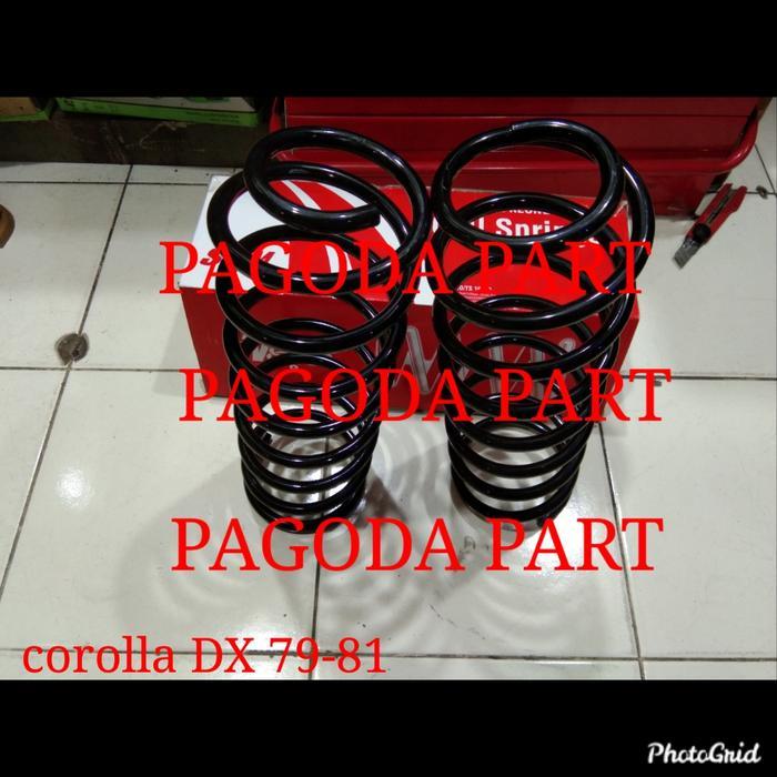 Per Keong Coil Spring Merk Slbm Toyota Corolla Dx 1979-1981 Depan Std