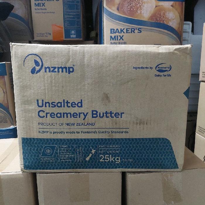 Butter Nzmp Unsalted 500 Gr Creamery Butter Timbangan Khusus Gojek & Grab Produk Unggulan