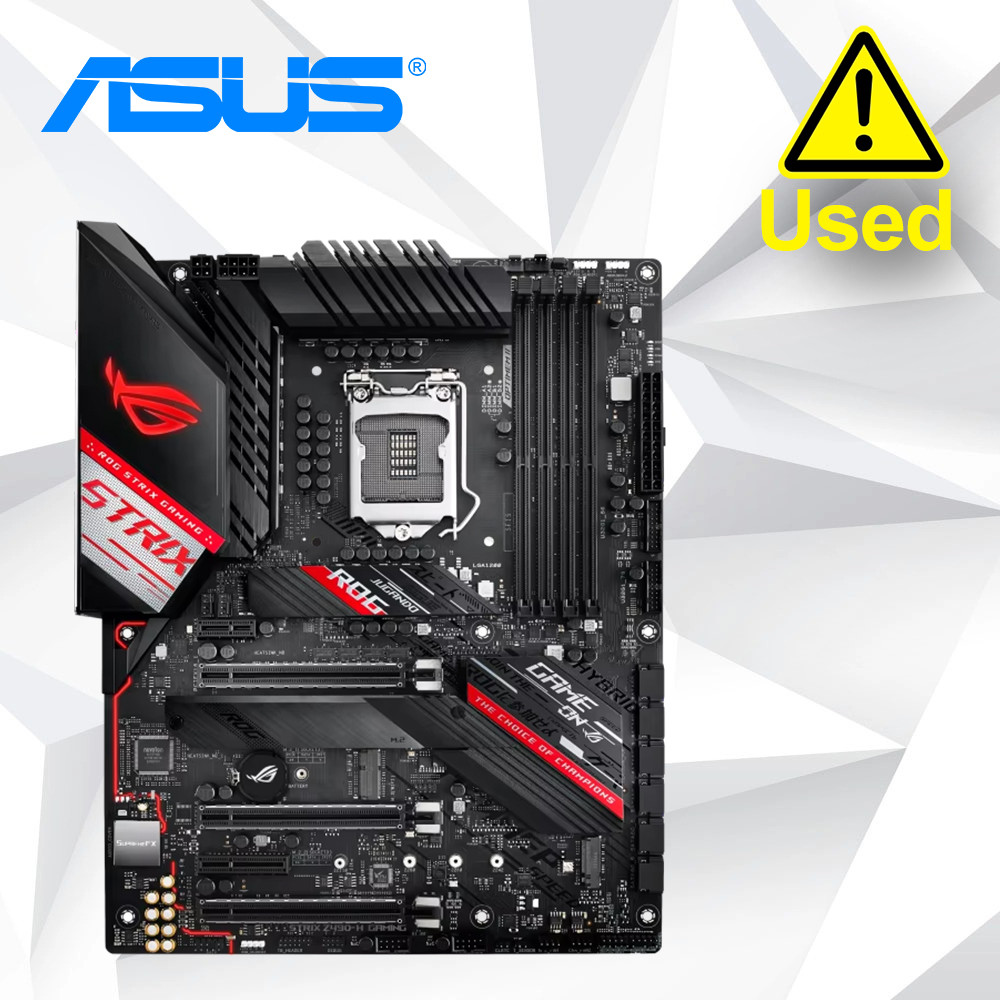 Asus Rog Strix Z490-H Gaming Z490 Lga 1200 (Intel 10Th Gen) Atx Gaming Motherboard