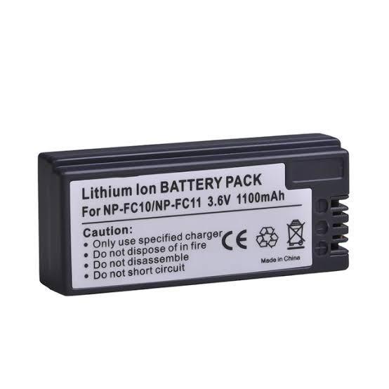 Tersedia Battery Kamera Batre For Sony Cybershot DSC F77 P12 P5 DSCP2 NP-FC11 FC10 Baterai FX77 BC