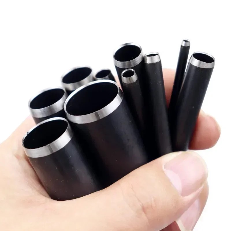 Leather Hole Punch Die Round,15pcs One Hole Hollow Punch 1-15 mm High Carbon Steel Circle Cutter