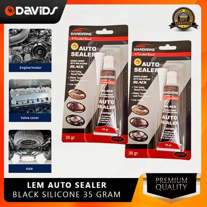 Lem Sealant Gasket Auto Sealer Hitam Dextone 30 ml
