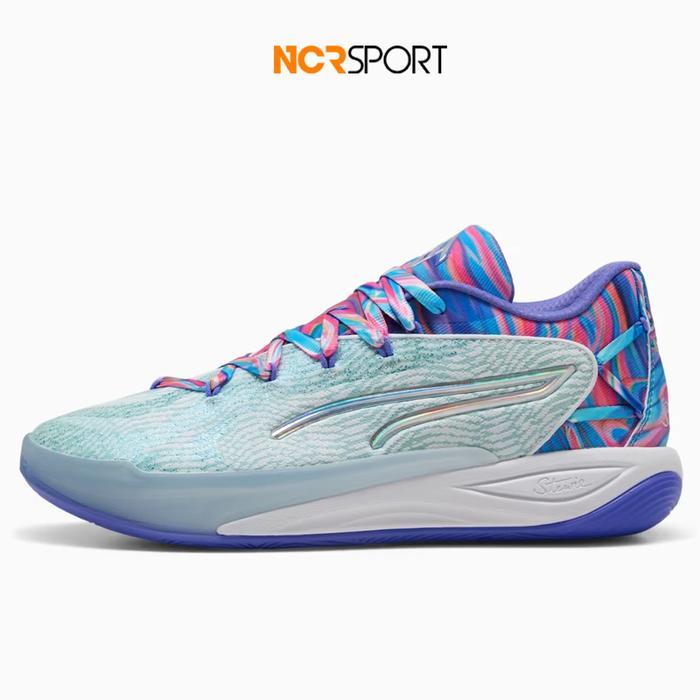 Sepatu Basket Wanita Puma Wmns Stewie 4 Prism White Light Aqua Origina Co