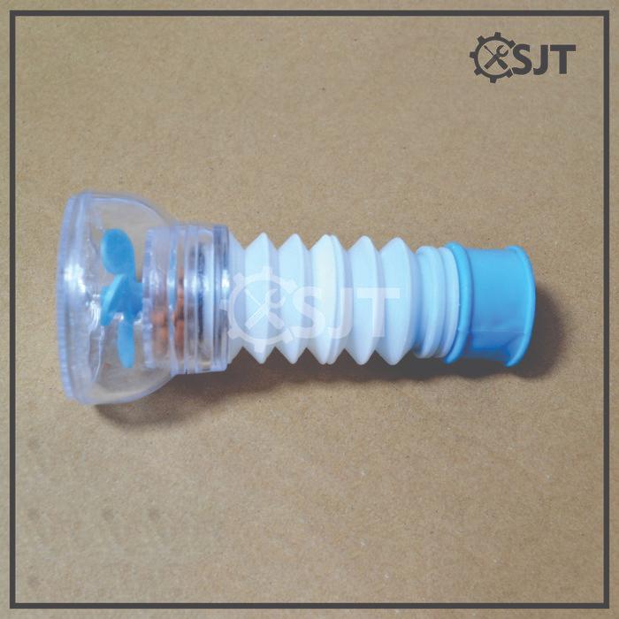"New" SJT - Mini Shower Head Biru Hijau Pink/ Sambungan Kran Air Cuci Piring Fleksibel Penyaring