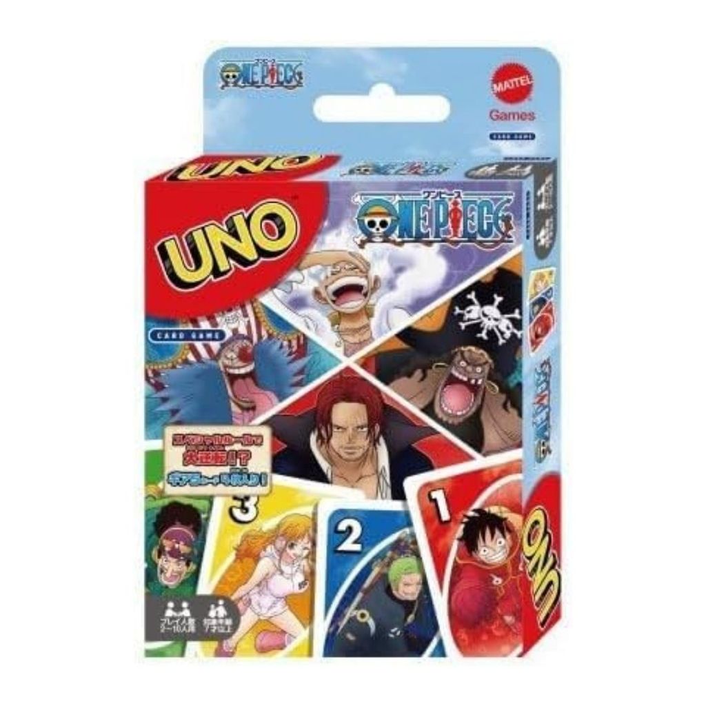 [PO] Uno One Piece Card Game Original Ensky - Kartu Uno Anime Edisi Spesial Luffy TBGQ [WAJIB TANYAK
