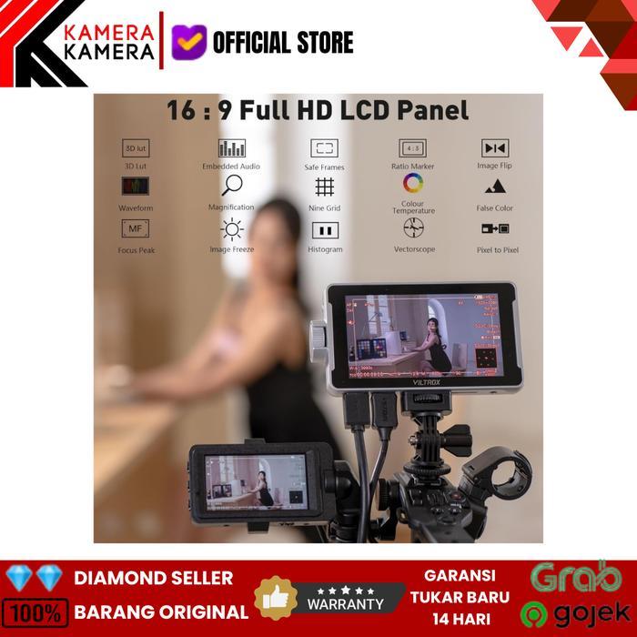 VILTROX DC-X2 6" TOUCHSCREEN HD MONITOR