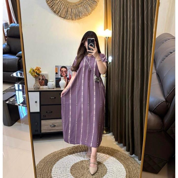 Premium Luvema Daster Lowo Rayon Busui Resleting Citra Original