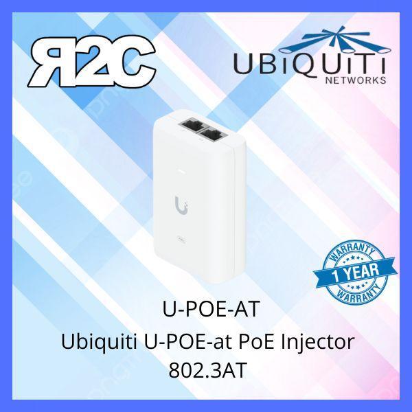 Ubiquiti U-Poe-At Poe+ Injector, 802.3At