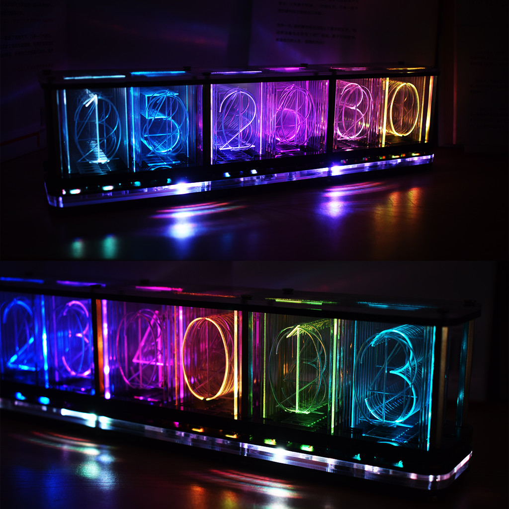 Promo Hari ini DS3231 Digital LED Alarm Clock Kit Large Font 6-digit Electronic Clock Bulk Music Spe