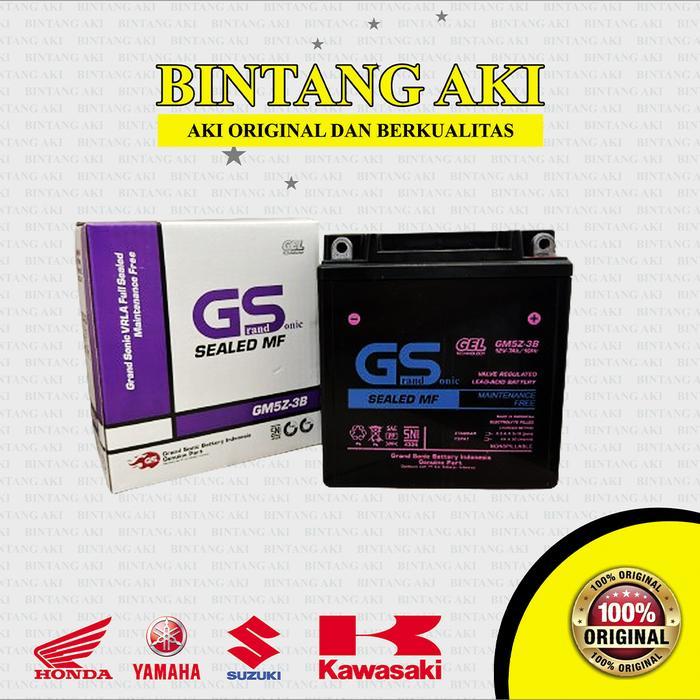Aki Motor Smash 110 GM5Z-3B Aki Kering MF - Grand Sonic