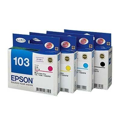 Tinta Cartridge Epson 103 Black+Colour Original For T40W,Tx550W,600Fw