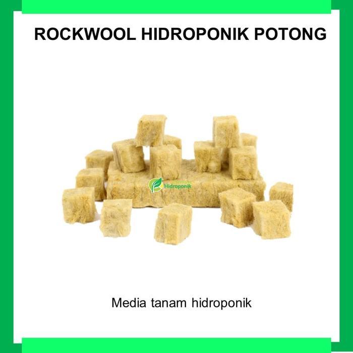 "New" Rockwool Potong Hidroponik ( Media Tanam Hidroponik)