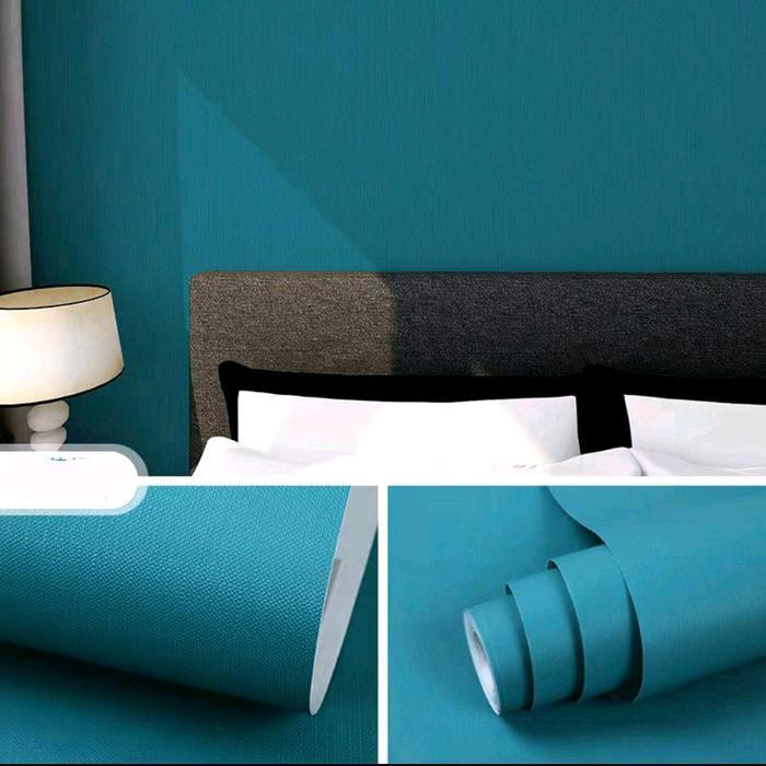 Wallpaper Stiker Dinding Polos Premium