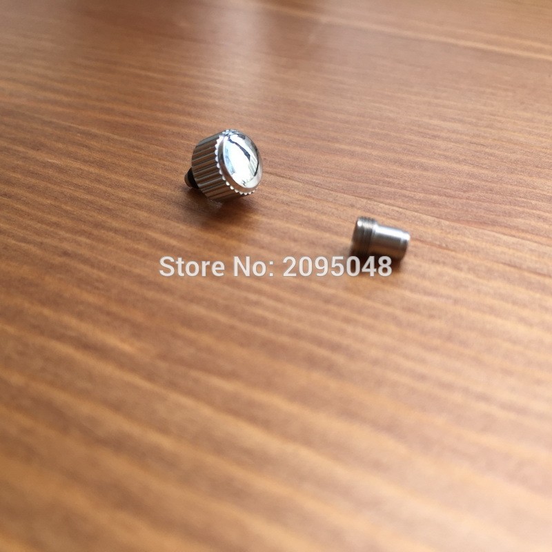 6.9mm Waterproof Steel Watch Screw Crown for Seiko Prospex Kinetic GMT Divers Man Watch Parts