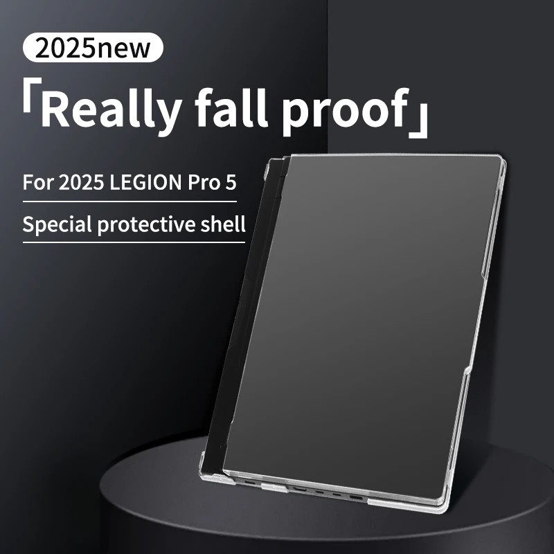 3in1 Laptop Case For 2025 Lenovo Legion 5 Pro 15/16 inch Frosted transparent hard shell TPU keyboard