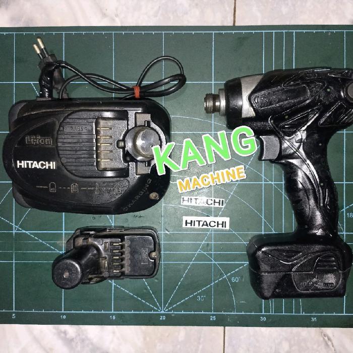 Hitachi Koki / Hikoki Made In Japan Wh10Dl Impact Driver Cordless 10.8V / Mesin Bor Obeng Hex