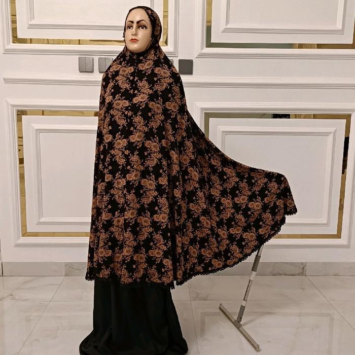 Mukena Katun Rayon Viscose Motif 2In1 Mukenah Dewasa Jumbo Tbk