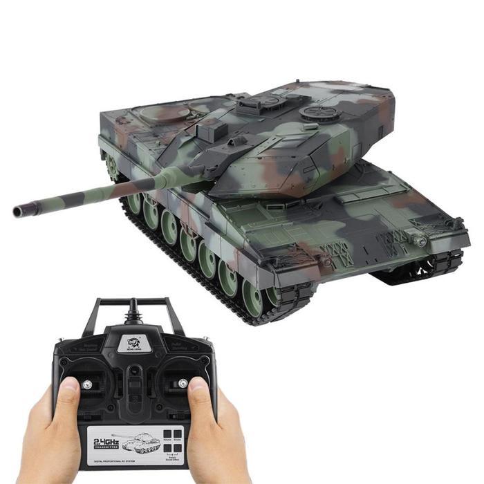 Henglong RC German Leopard 2A6 Tank 1/16 Remote Control 2.4GHz