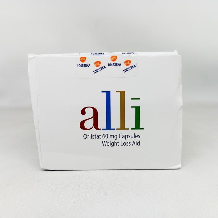 Terbaru Alli Orlistat Diet Weight Loss Supplement Pills 60 mg 60 Capsules Non Prescription Weight