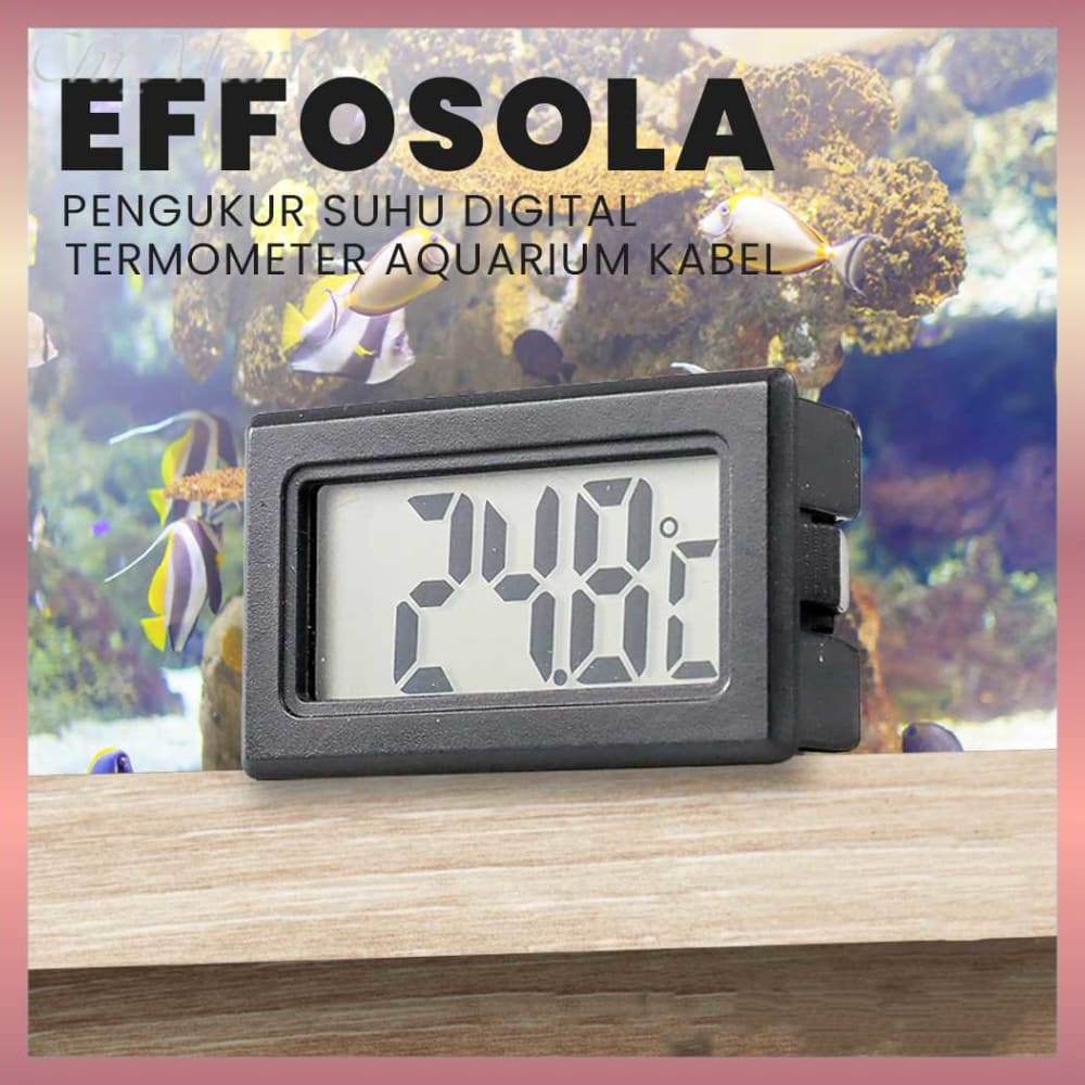 Alat Pengukur Suhu Digital Termometer Aquarium Fish Tank Kabel 1Meter - Tpm-10