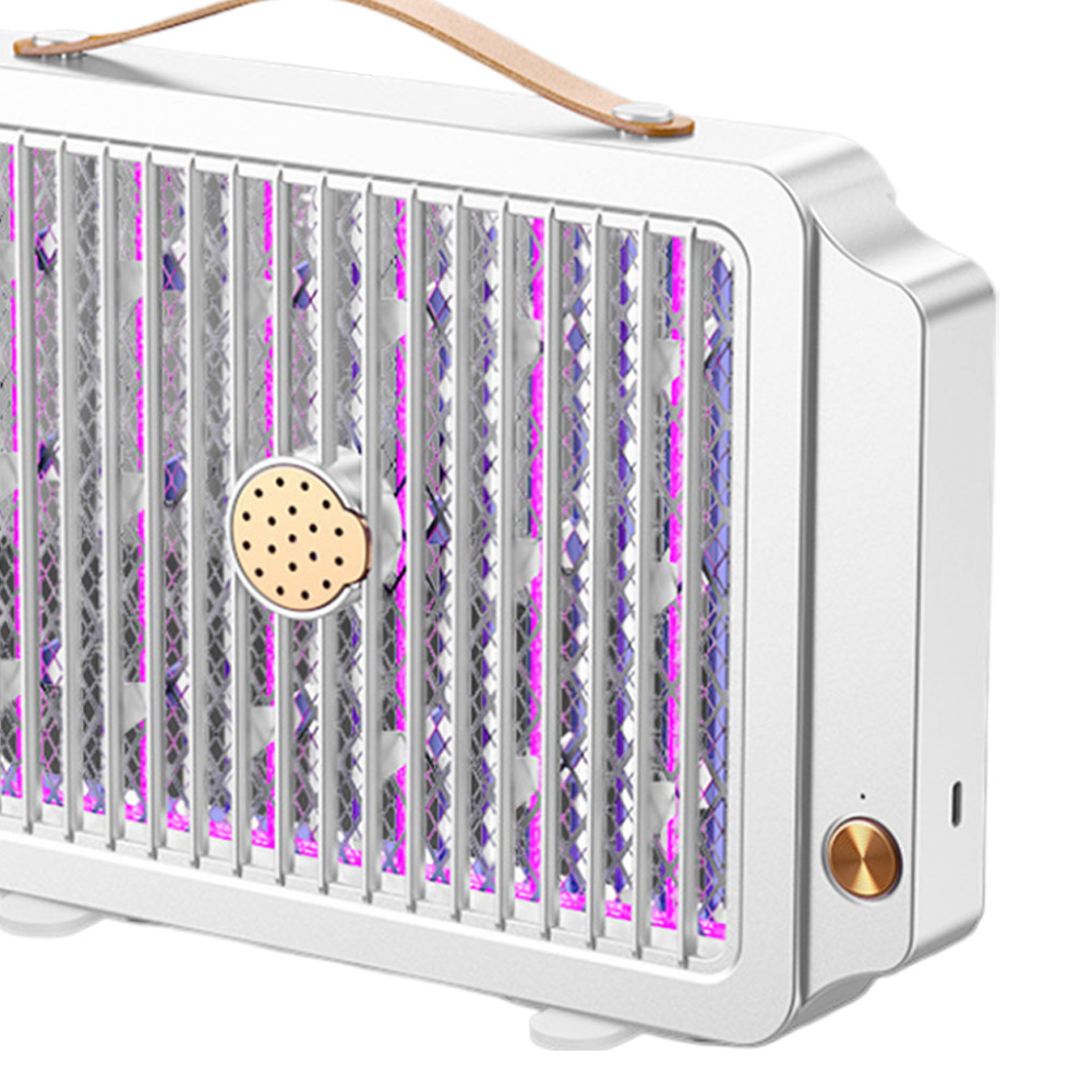 Mosquito Killer Lamp USB Rechargeable Electric Mosquito Zapper 1200mAh Desktop Mosquito Killer for