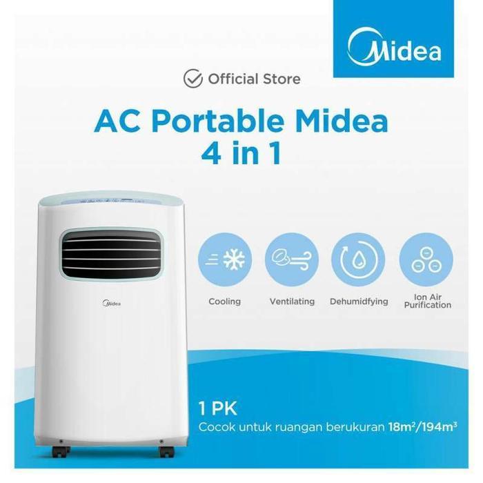 AC PORTABLE MIDEA 1PK MPF2-09CRN