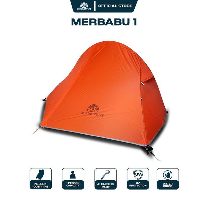 Bigadventure Merbabu 1 Reborn Series - Tenda 1 Person