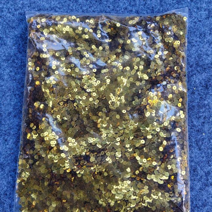 [1PON] PAYET SEQUIN DOLLAR BULAT FLAT 4MM