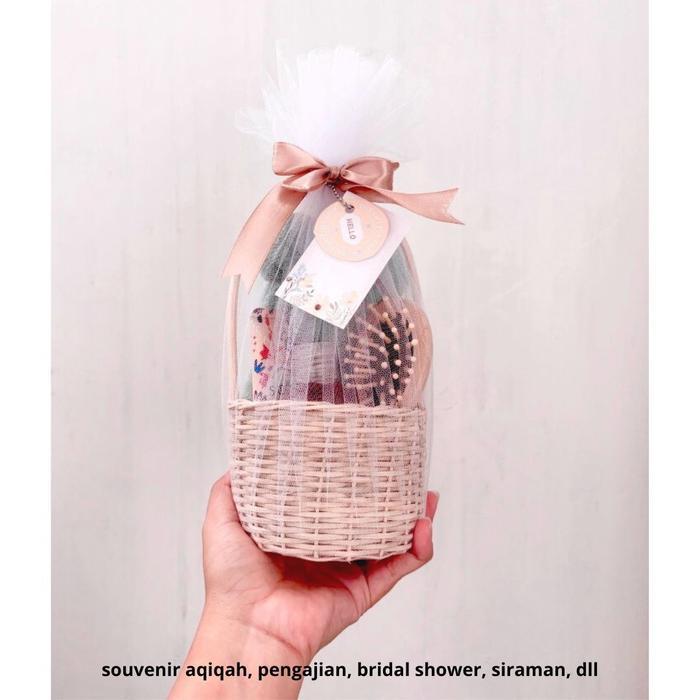 Hampers rotan souvenir siraman - souvenir pernikahan - souvenir pengajian - souvenir aqiqah