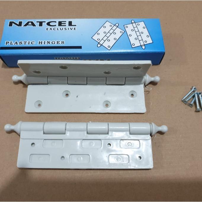 Engsel Pintu PVC / Engsel Pintu Kamar Mandi / Engsel Pintu Plastik