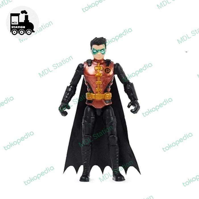 SPIN MASTER DC BATMAN - METALLIC RED SUIT ROBIN 4 INCH FIGURE