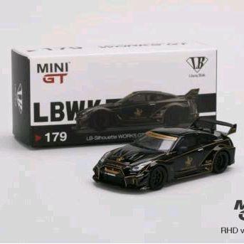 MINI GT 179 - LB-SILHOUETTE WORKS GT NISSAN 35GT-RR VER.1 JPS ORIGINAL QUALITY