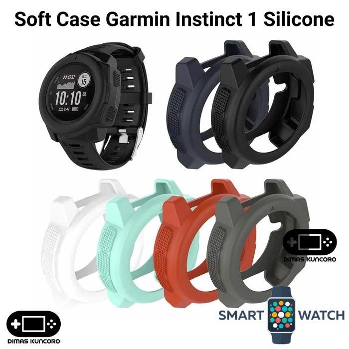 Stok Baru Soft Case Garmin Instinct 1 silicone silikon cover bumper solar