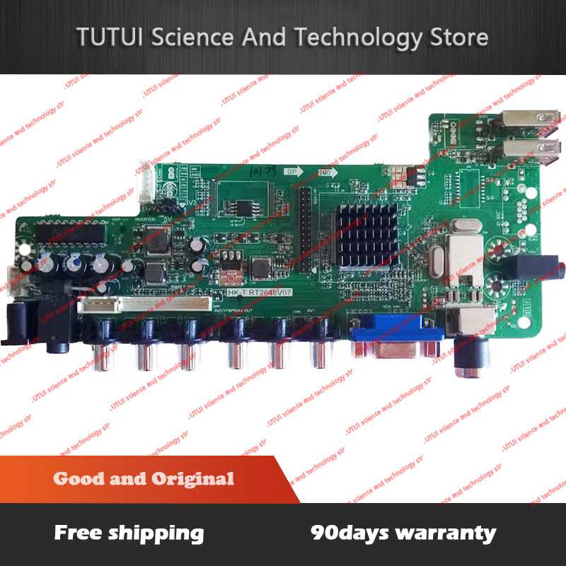  HK-T.RT2648V07 Universal Digital TV LCD Motherboard Universal Receiving DTMB Digital Ground Wave Bo