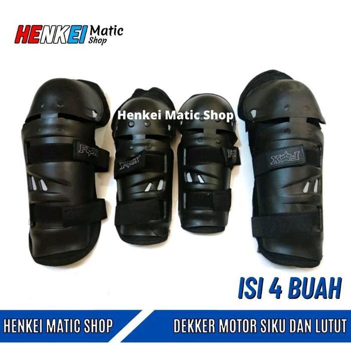 League - FOX DEKER LUTUT MOTOR/PENGAMAN LUTUT MOTOR/DEKER PROTEKTOR PELINDUNG SIKU MOTOR